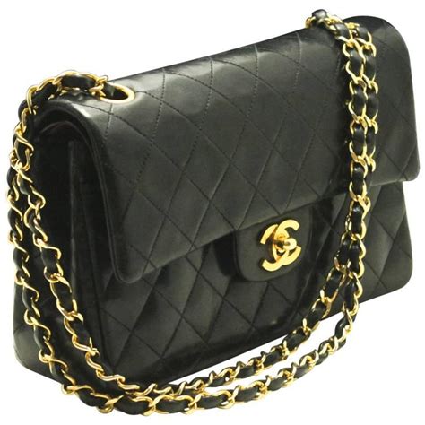 chanel vintage chain shoulder bag|authentic chanel shoulder bags.